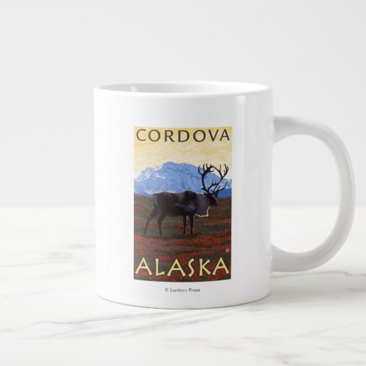 Cariou Scene - Cordova, Alaska Grote Koffiekop (Rechts)