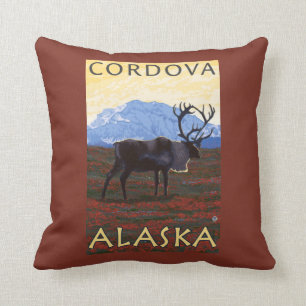 Cariou Scene - Cordova, Alaska Kussen