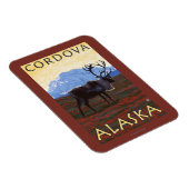 Cariou Scene - Cordova, Alaska Magneet (Rechterzijde)