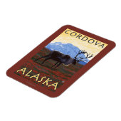 Cariou Scene - Cordova, Alaska Magneet (Linkerzijde)
