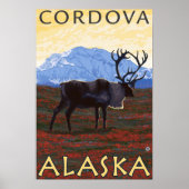 Cariou Scene - Cordova, Alaska Poster (Voorkant)