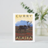 Cariou Scene - Curry, Alaska Briefkaart (Staand voorkant)