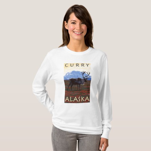 Cariou Scene - Curry, Alaska T-shirt (Voorkant volledig)