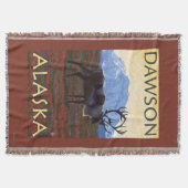 Cariou Scene - Dawson, Alaska Deken (Voorkant)