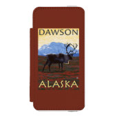 Cariou Scene - Dawson, Alaska Incipio iPhone Portemonnee Hoesje (Voorkant Agenda)