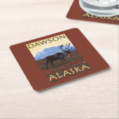 Cariou Scene - Dawson, Alaska Kartonnen Onderzetters (Schuin)
