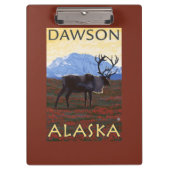 Cariou Scene - Dawson, Alaska Klembord (Voorkant)
