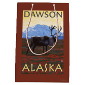 Cariou Scene - Dawson, Alaska Medium Cadeauzakje (Achterkant)