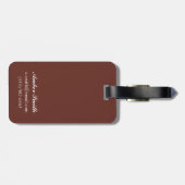 Cariou Scene - Fairbanks, Alaska Bagagelabel (Achterkant horizontaal)