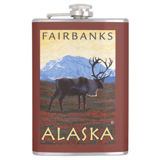 Cariou Scene - Fairbanks, Alaska Heupfles (Voorkant)