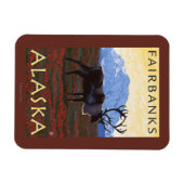 Cariou Scene - Fairbanks, Alaska Magneet (Horizontaal)
