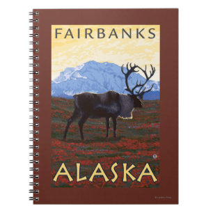 Cariou Scene - Fairbanks, Alaska Notitieboek