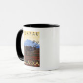 Cariou Scene - Juneau, Alaska Mok (Voorkant links)