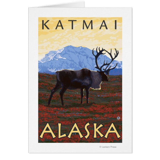 Cariou Scene - Katmai, Alaska (Voorkant)
