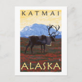 Cariou Scene - Katmai, Alaska Briefkaart (Voorkant)