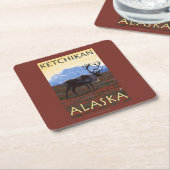 Cariou Scene - Ketchikan, Alaska Kartonnen Onderzetters (Schuin)