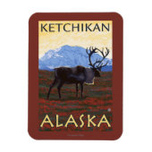 Cariou Scene - Ketchikan, Alaska Magneet (Verticaal)