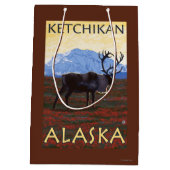 Cariou Scene - Ketchikan, Alaska Medium Cadeauzakje (Achterkant)