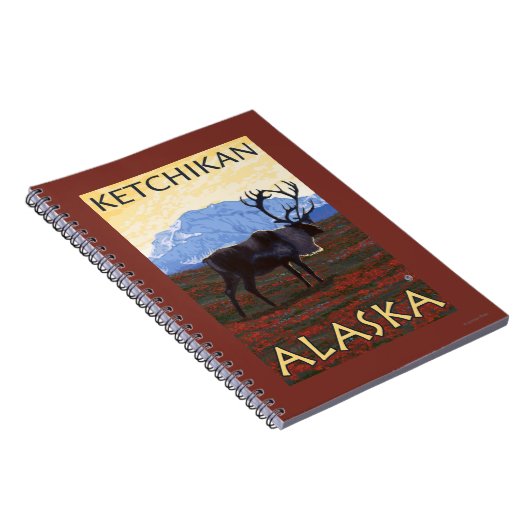 Cariou Scene - Ketchikan, Alaska Notitieboek (Rechterzijde)