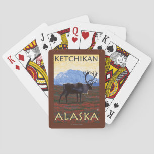 Cariou Scene - Ketchikan, Alaska Pokerkaarten
