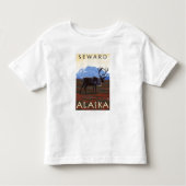 Cariou Scene - Seward, Alaska Kinder Shirts (Voorkant)