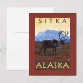 Cariou Scene - Sitka, Alaska Briefkaart (Voorkant / Achterkant)