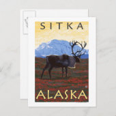 Cariou Scene - Sitka, Alaska Briefkaart (Voorkant / Achterkant)