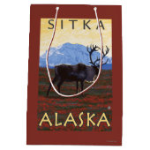 Cariou Scene - Sitka, Alaska Medium Cadeauzakje (Achterkant)