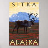 Cariou Scene - Sitka, Alaska Poster (Voorkant)