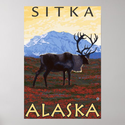 Cariou Scene - Sitka, Alaska Poster (Voorkant)