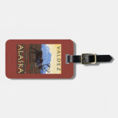 Cariou Scene - Valdez, Alaska Bagagelabel (Voorkant horizontaal)