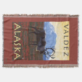 Cariou Scene - Valdez, Alaska Deken (Voorkant)