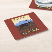 Cariou Scene - Valdez, Alaska Kartonnen Onderzetters (Schuin)