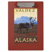 Cariou Scene - Valdez, Alaska Klembord (Voorkant)