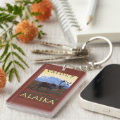 Cariou Scene - Valdez, Alaska Sleutelhanger (Voorkant Rechts)