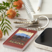 Cariou Scene - Valdez, Alaska Sleutelhanger (Voorkant Rechts)