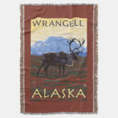 Cariou Scene - Wrangell, Alaska Deken (Voorkant Verticaal)