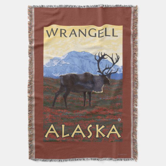 Cariou Scene - Wrangell, Alaska Deken (Voorkant Verticaal)