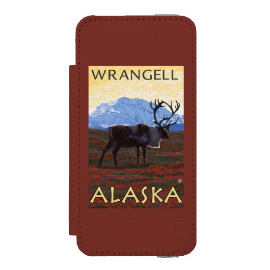 Cariou Scene - Wrangell, Alaska Incipio iPhone Portemonnee Hoesje (Voorkant Agenda)