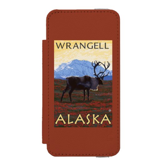 Cariou Scene - Wrangell, Alaska Incipio iPhone Portemonnee Hoesje (Voorkant Agenda)