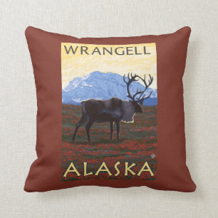 Cariou Scene - Wrangell, Alaska Kussen