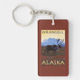 Cariou Scene - Wrangell, Alaska Sleutelhanger
