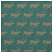 Cariou Silhouettes Blauwgroen bos Stof (Swatch)
