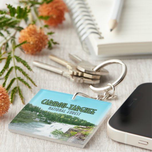 Cariou Targhee National Forest Idaho Sleutelhanger (Voorkant Rechts)