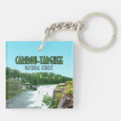 Cariou Targhee National Forest Idaho Sleutelhanger (Achterkant)