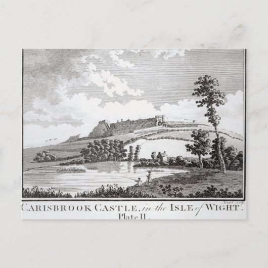 Carisbrook Castle, op het eiland Wight Briefkaart (Voorkant)