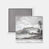 Carisbrook Castle, op het eiland Wight Magneet (Voorkant / Achterkant)