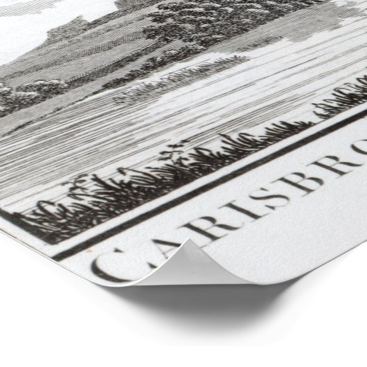 Carisbrook Castle, op het eiland Wight Poster (Hoek)