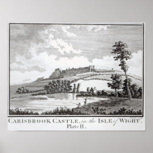 Carisbrook Castle, op het eiland Wight Poster