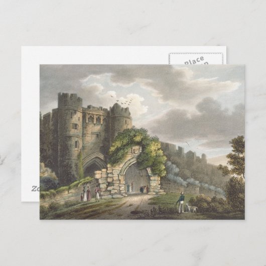 Carisbrook Castle uit 'The Isle of Wight Illustr' Briefkaart (Voorkant / Achterkant)